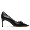 Обувки на ток MALONE SOULIERS Hedy 70-2 Черен цвят на ниска цена