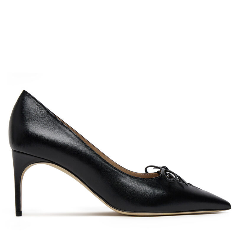 Обувки на ток MALONE SOULIERS Hedy 70-2 Черен цвят на ниска цена