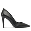 Обувки на ток MICHAEL Michael Kors Alina Flex High Pump 40R4HNHP1L Черен цвят на ниска цена
