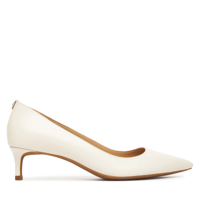 Обувки на ток MICHAEL Michael Kors Alina Flex Kitten Pump 40R3ALMP1L Екрю цвят на ниска цена