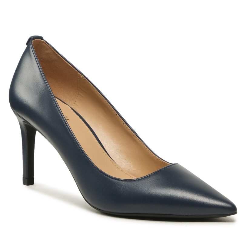 Обувки на ток MICHAEL Michael Kors Slina Flex Pump 40F2HNMP2L Тъмносин цвят на ниска цена