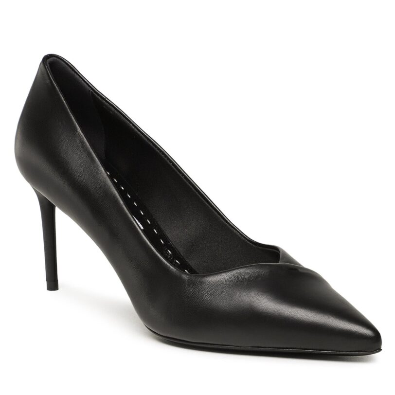 Обувки на ток Max Mara Phyllis 23452629376 Черен цвят на ниска цена