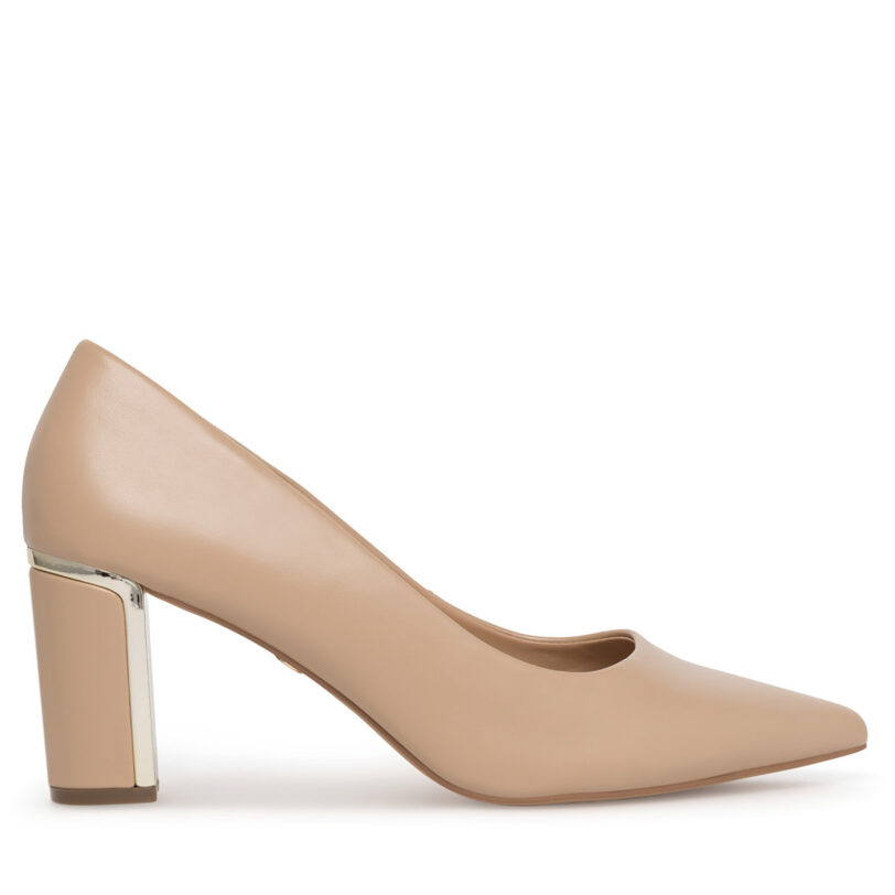 Обувки на ток Nine West ALF10348 Бежов цвят на ниска цена