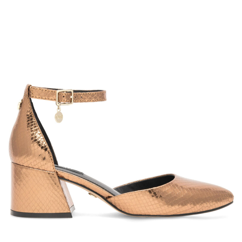 Обувки на ток Nine West FARIA FF-2377 Кафяв цвят на ниска цена