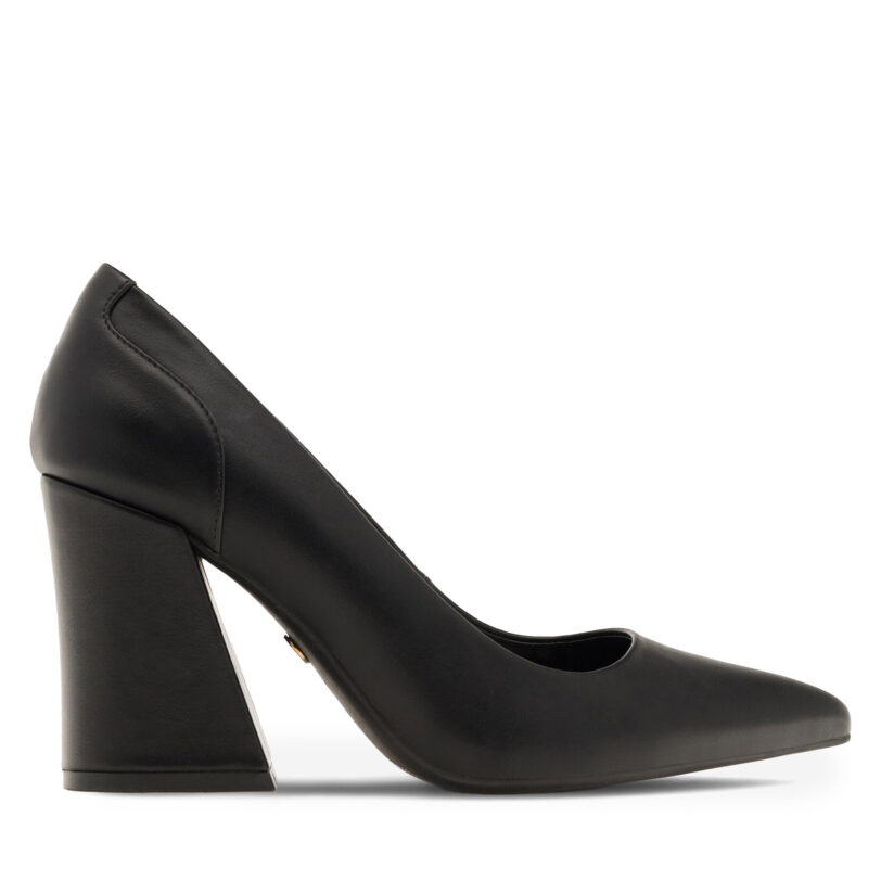 Обувки на ток Nine West KALILA 13196GP Черен цвят на ниска цена