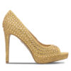Обувки на ток Nine West MAIRA SY8020-9NW Златист цвят на ниска цена