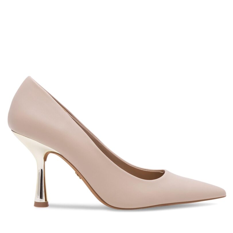 Обувки на ток Nine West WFA2663-1 Бежов цвят на ниска цена