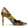 Обувки на ток Versace Jeans Couture 76VA3S50 Черен цвят на ниска цена