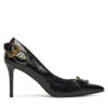 Обувки на ток Versace Jeans Couture 79VA3S56 ZSC35 Черен цвят на ниска цена