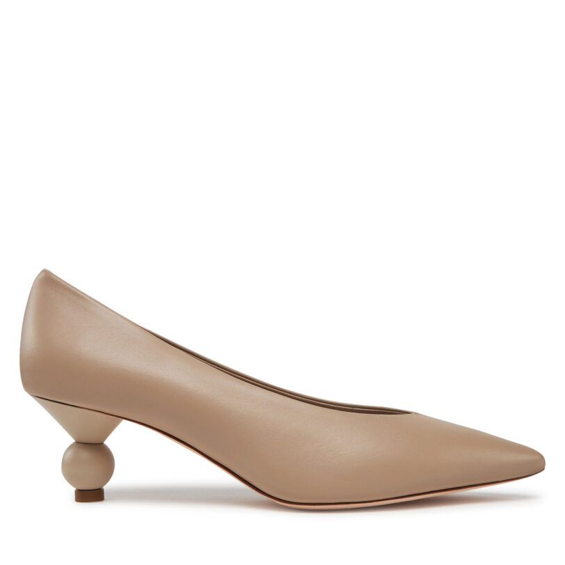 Обувки на ток Weekend Max Mara 2515521054600 Бежов цвят на ниска цена