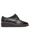 Оксфордки Clarks Sharon Rae 261754164 Черен цвят на ниска цена