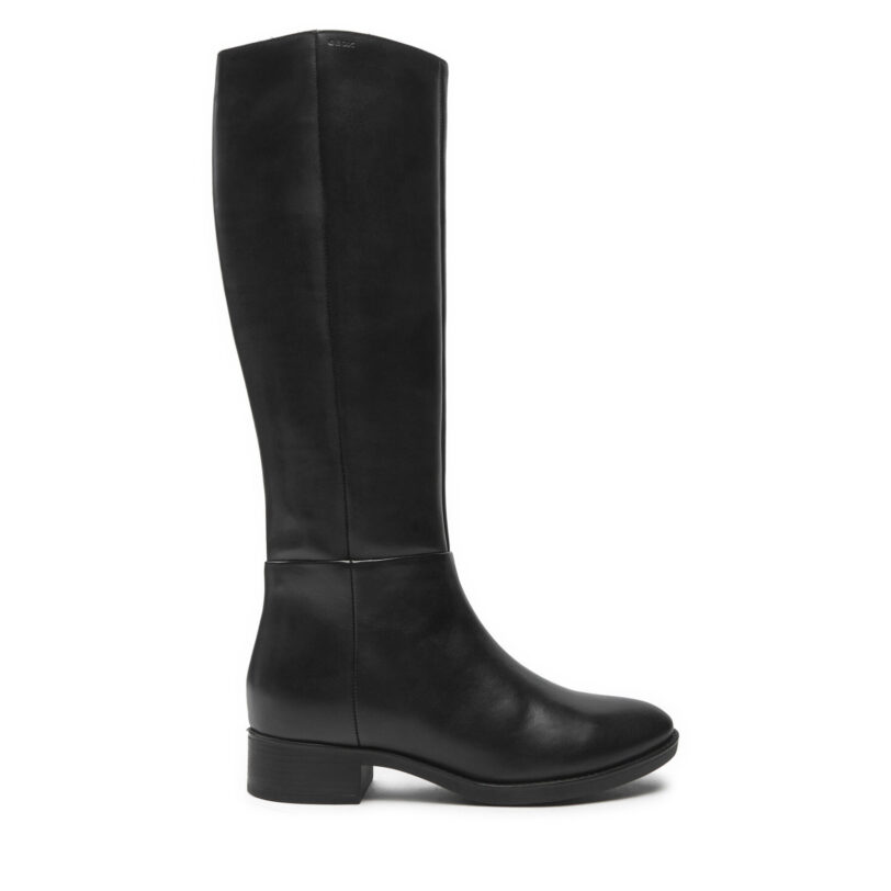 Офицерки Geox D Felicity D D84G1D 00043 C9999 Черен цвят на ниска цена