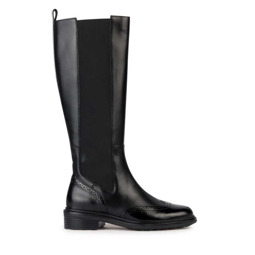 Офицерки Geox D Walk Pleasure D36TGH 04948 C9999 Черен цвят на ниска цена