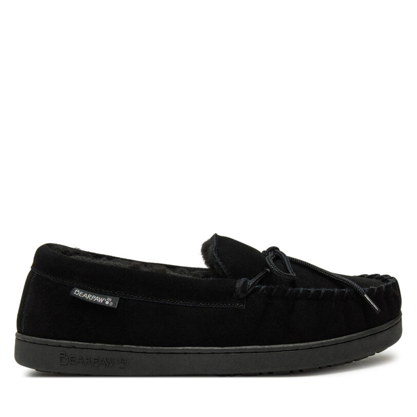 Пантофи Bearpaw Moc II 1295M Черен цвят на ниска цена