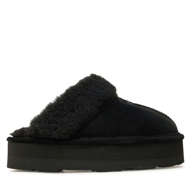 Пантофи Bearpaw Retro Loki 2487W Черен цвят на ниска цена