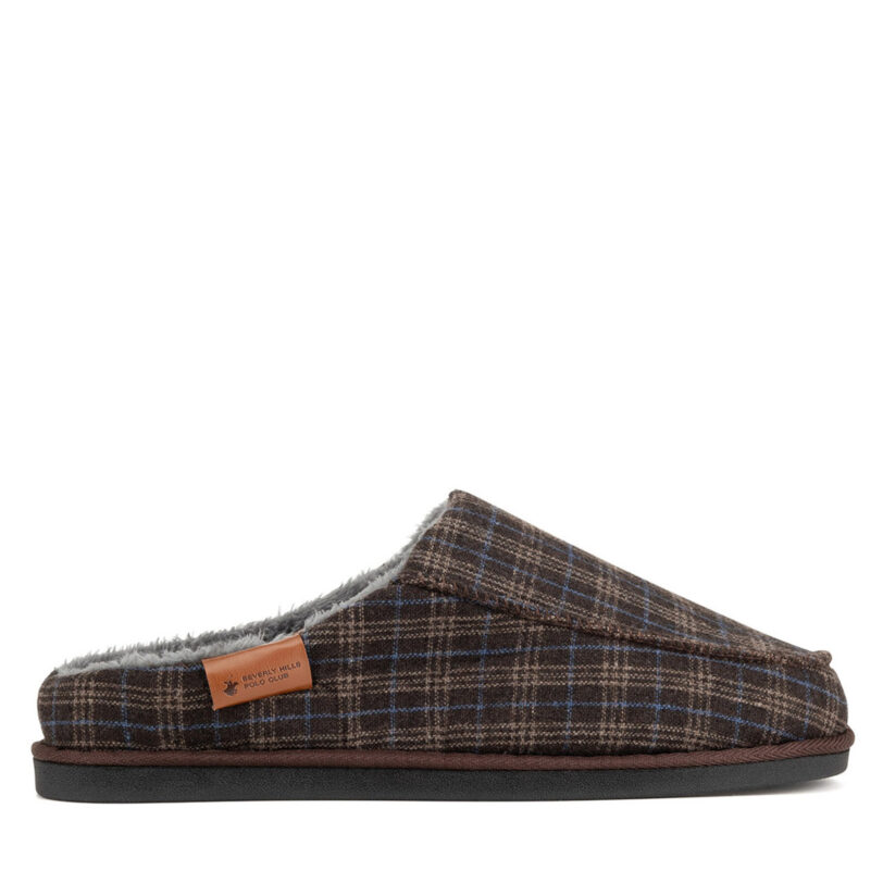 Пантофи Beverly Hills Polo Club P4194527 Кафяв цвят на ниска цена