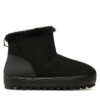 Пантофи Calvin Klein Jeans Home Anke Slipper YW0YW01592 Черен цвят на ниска цена