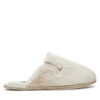 Пантофи Calvin Klein Jeans Hotel Slipper Fur After Glow YW0YW01593 Екрю цвят на ниска цена