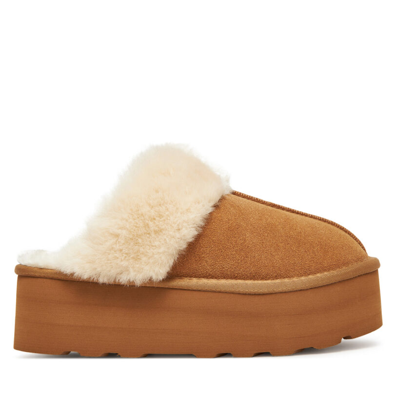 Пантофи DeeZee DZ-AW12 Кафяв цвят на ниска цена