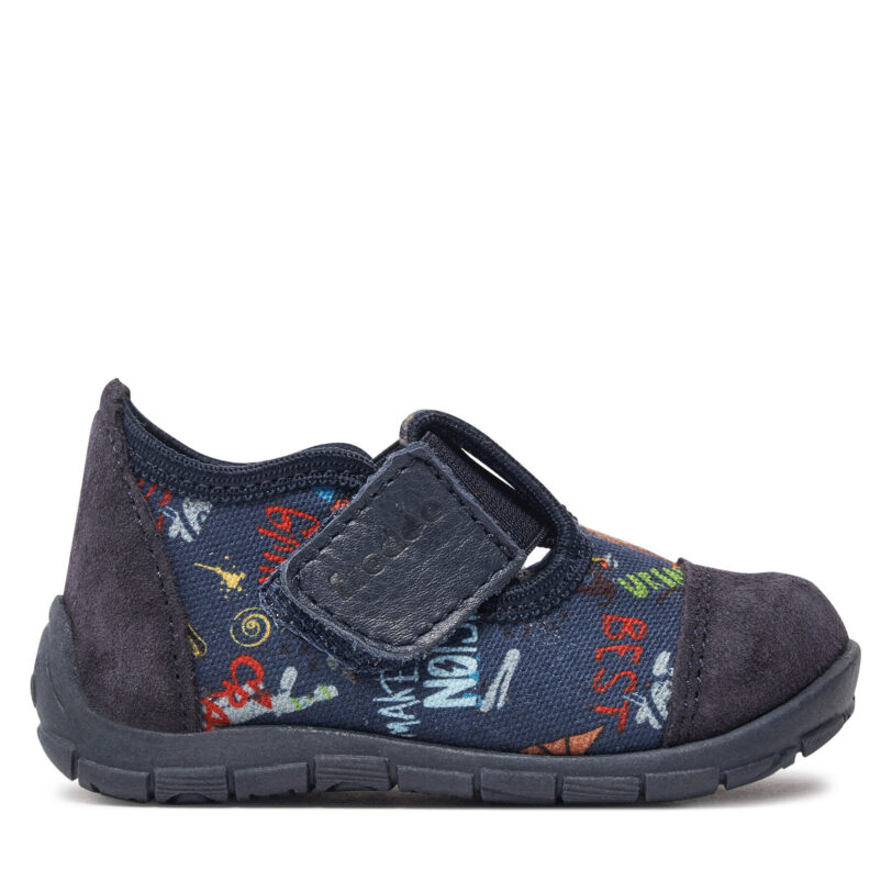 Пантофи Froddo Classic Slippers G1700398 M Син цвят на ниска цена