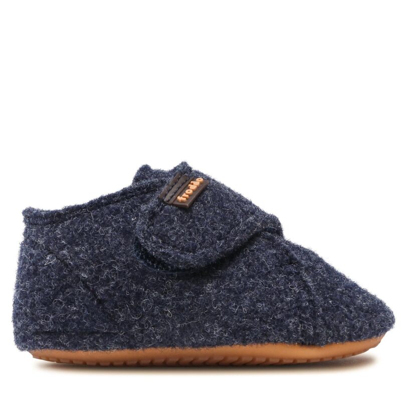 Пантофи Froddo Prewalkers Wooly G1170002 Син цвят на ниска цена
