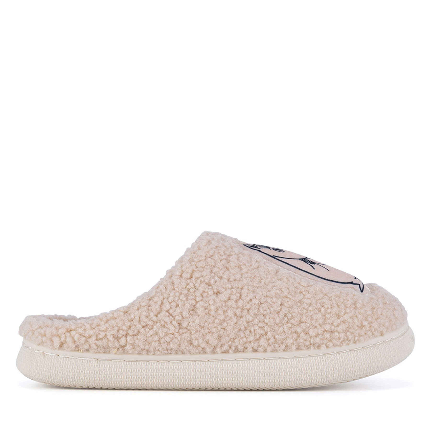 Пантофи Moomin AW24-234MMN Кафяв цвят на ниска цена