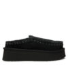 Пантофи Mou Clog Eskimo Platform FW681004A Черен цвят на ниска цена