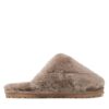 Пантофи Mou Closed Toe Sheepskin Fur Slippper FW161000L Бежов цвят на ниска цена