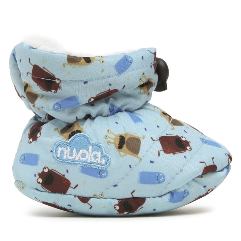 Пантофи Nuvola Baby Printed UNPR20BMSO18 Син цвят на ниска цена
