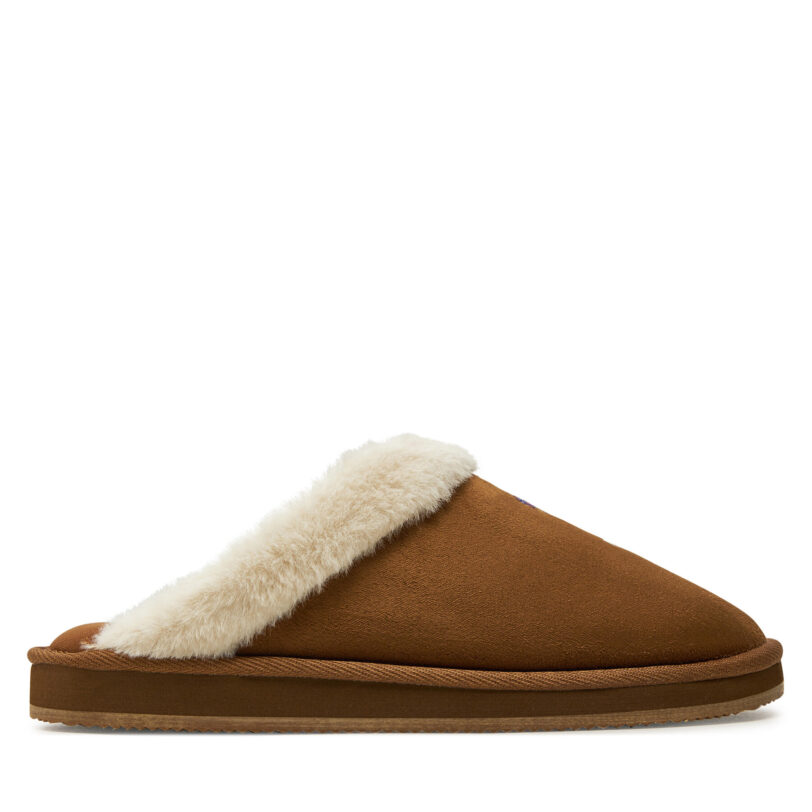 Пантофи Polo Ralph Lauren Slipper Wsw 842957050001 Кафяв цвят на ниска цена
