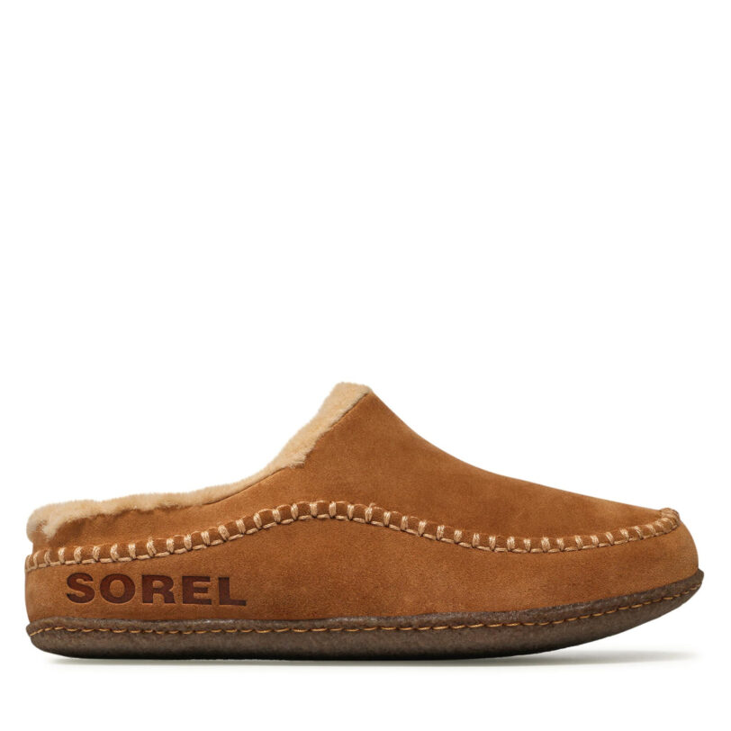 Пантофи Sorel Lanner Ridge NM3913 Кафяв цвят на ниска цена