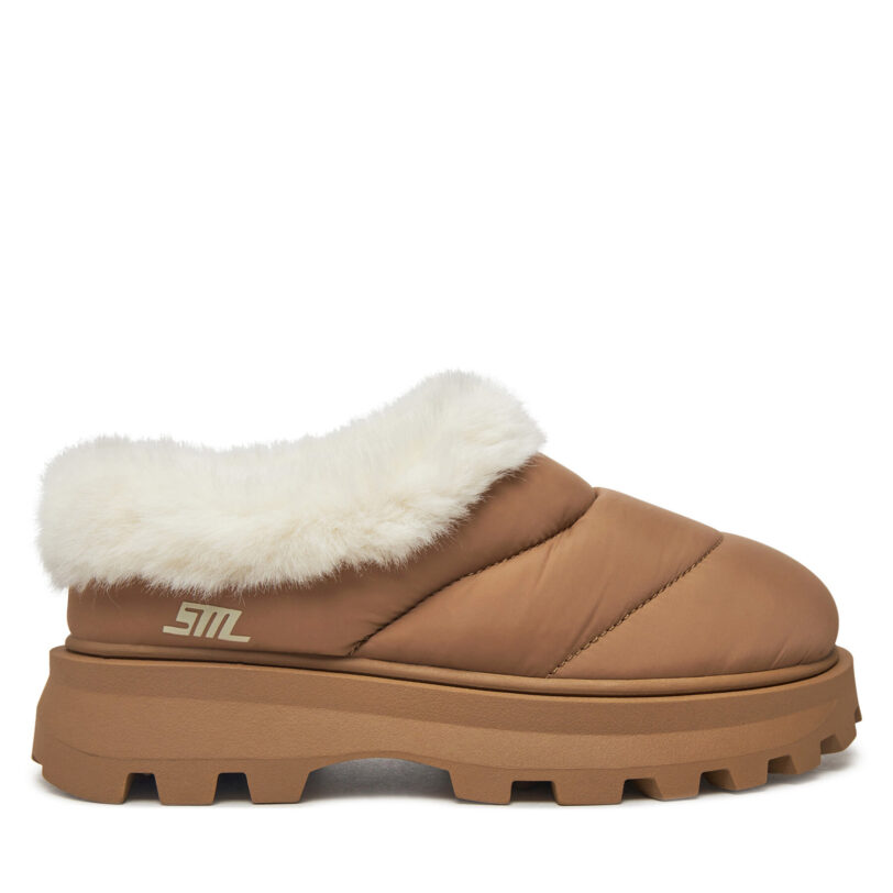 Пантофи Steve Madden Fireplace SM11003422 Кафяв цвят на ниска цена