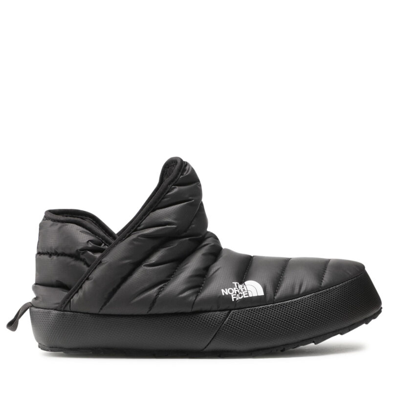Пантофи The North Face Thermoball Traction Bootie NF0A3MKHKY4 Черен цвят на ниска цена