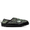 Пантофи The North Face Thermoball Traction Mule V NF0A3UZN33U Зелен цвят на ниска цена