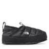 Пантофи The North Face Youth Thermoball Traction Mule II NF0A39UXKY4 Черен цвят на ниска цена