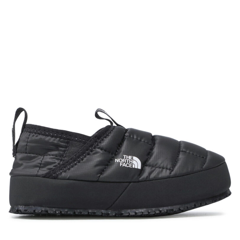 Пантофи The North Face Youth Thermoball Traction Mule II NF0A39UXKY4 Черен цвят на ниска цена