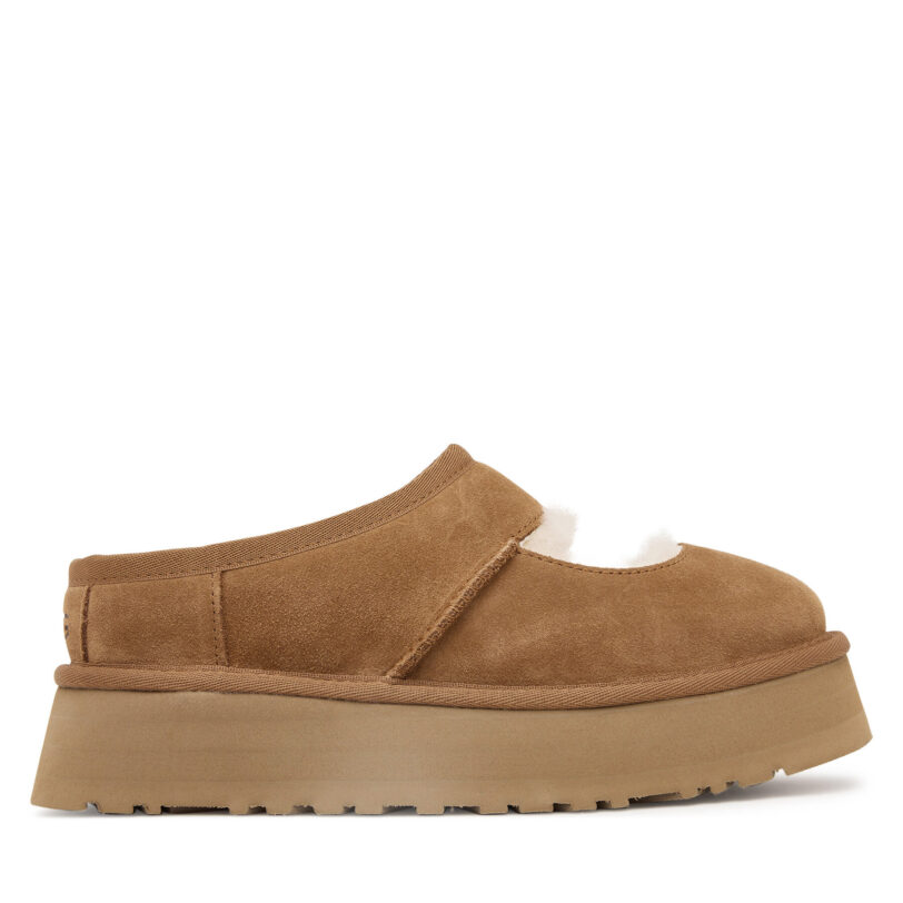 Пантофи Ugg W Bea Mary Jane 1167612 Кафяв цвят на ниска цена