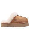 Пантофи Ugg W Disquette 1122550 Кафяв цвят на ниска цена