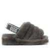 Пантофи Ugg W Fluff Yeah Slide 1095119 Сив цвят на ниска цена