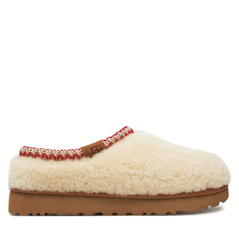 Пантофи Ugg W M Tasman Maxi 1158356 Екрю цвят на ниска цена