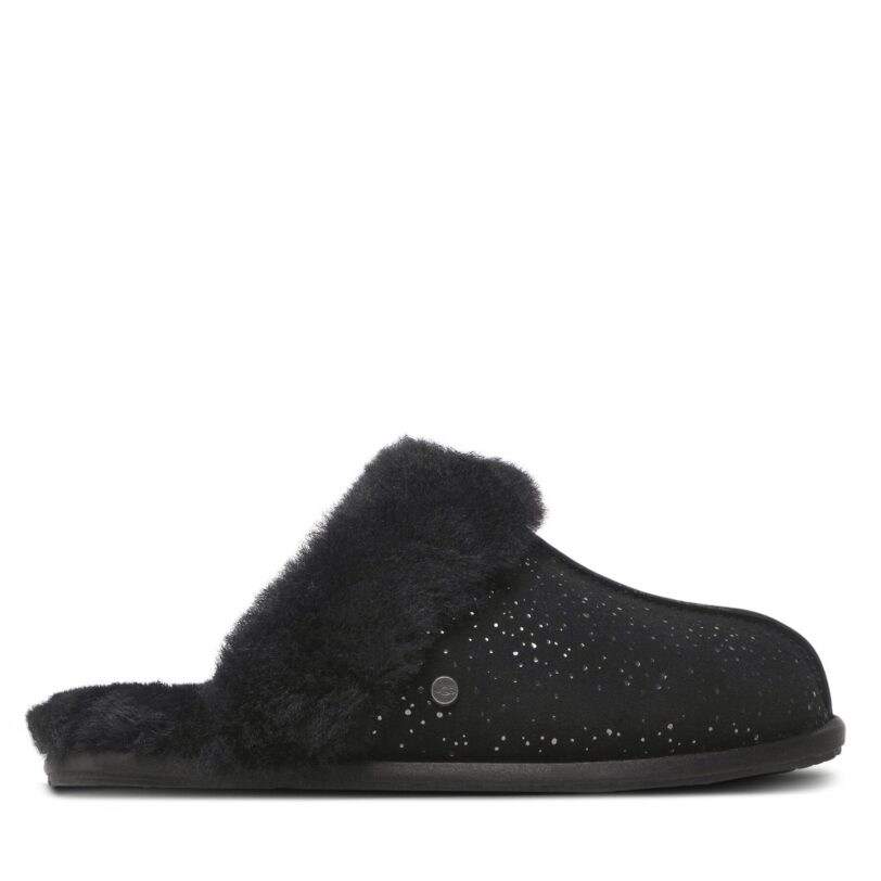 Пантофи Ugg W Scuffette II Metellic Spots 1137530 Черен цвят на ниска цена