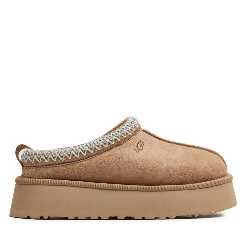 Пантофи Ugg W Tazz 1122553 Бежов цвят на ниска цена