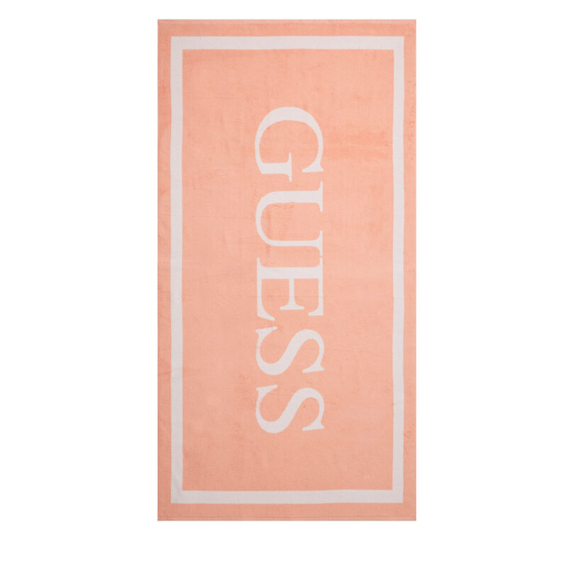 Плажна кърпа Guess E5GZ13 SG00P Оранжев цвят на ниска цена
