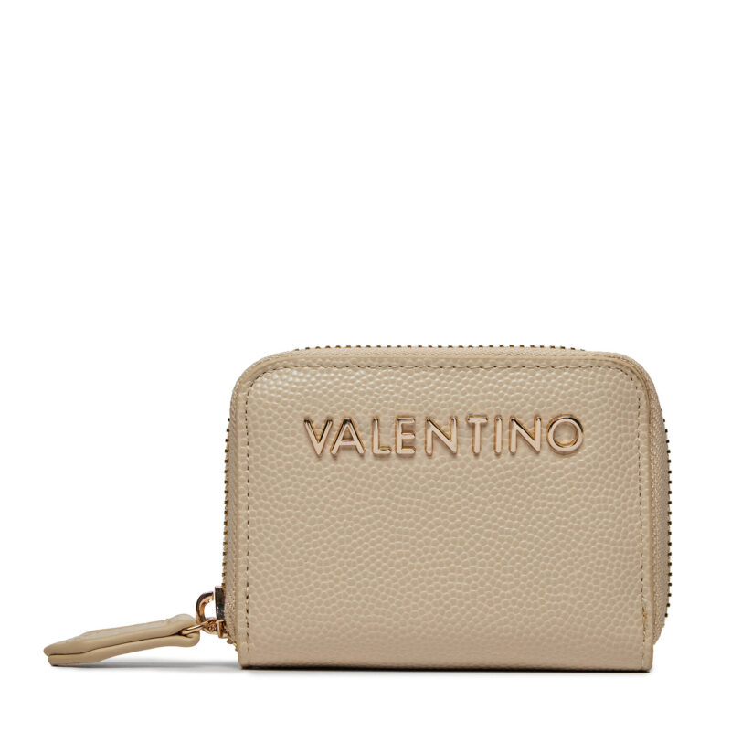 Портмоне Valentino Divina VPS1R4139G Бежов цвят на ниска цена