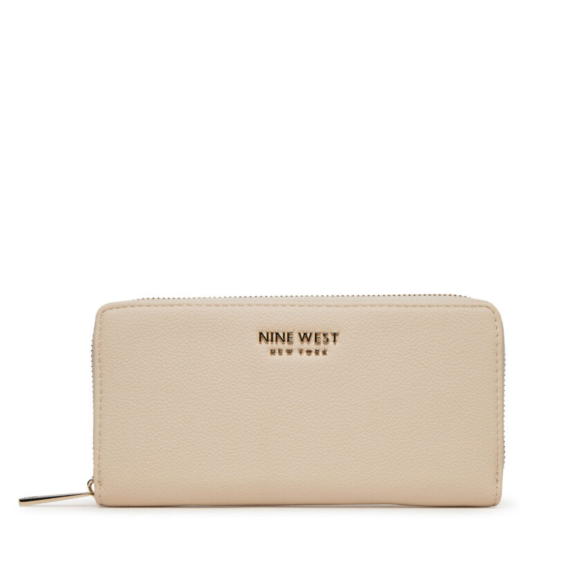 Портфейл Nine West NW-W1-002-SS25 Бежов цвят на ниска цена