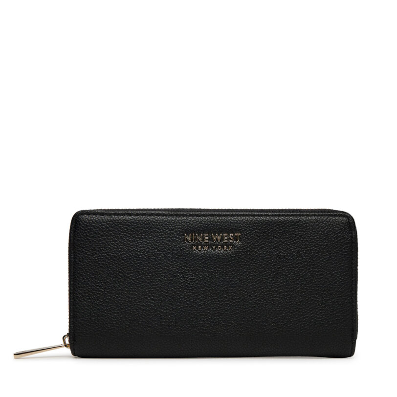 Портфейл Nine West NW-W1-002-SS25 Черен цвят на ниска цена