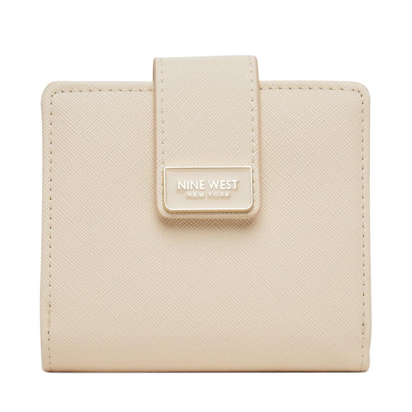Портфейл Nine West NW-W1-008-SS25 Бежов цвят на ниска цена