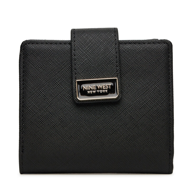 Портфейл Nine West NW-W1-008-SS25 Черен цвят на ниска цена
