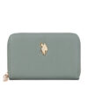 Портфейл U.S. Polo Assn. BIUXT8383WVP Каки цвят на ниска цена