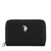 Портфейл U.S. Polo Assn. BIUXT8383WVP Черен цвят на ниска цена